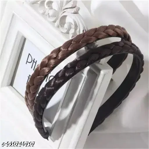 Meenakari Stone Hairband Hair Band (Multicolor) Multicolor color Metal