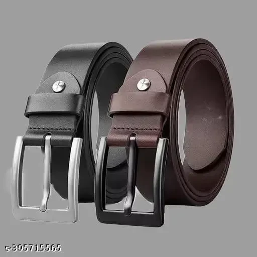 Standard Artificial Leather Belt For men