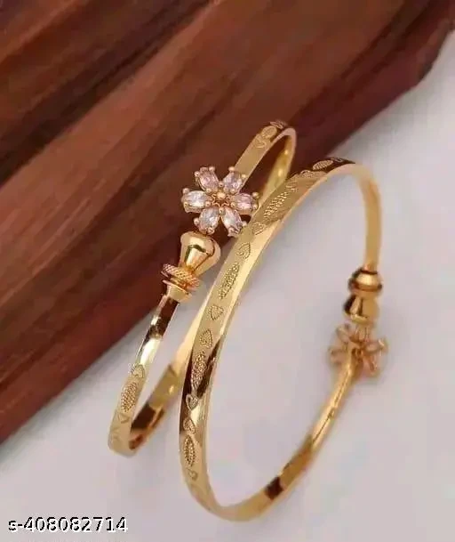 New Premium Fancy Kadli For Girls & Women's Fashionable Kadali Bangles Set